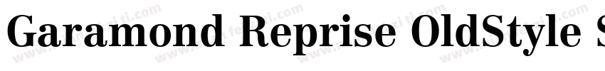 Garamond Reprise OldStyle SSi Normal字体转换